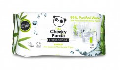 Ekologické antibakteriálne viac povrchové utierky The Cheeky Panda 100 ks