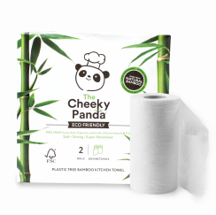 Ekologické kuchynské utierky The Cheeky Panda 2X100 ks